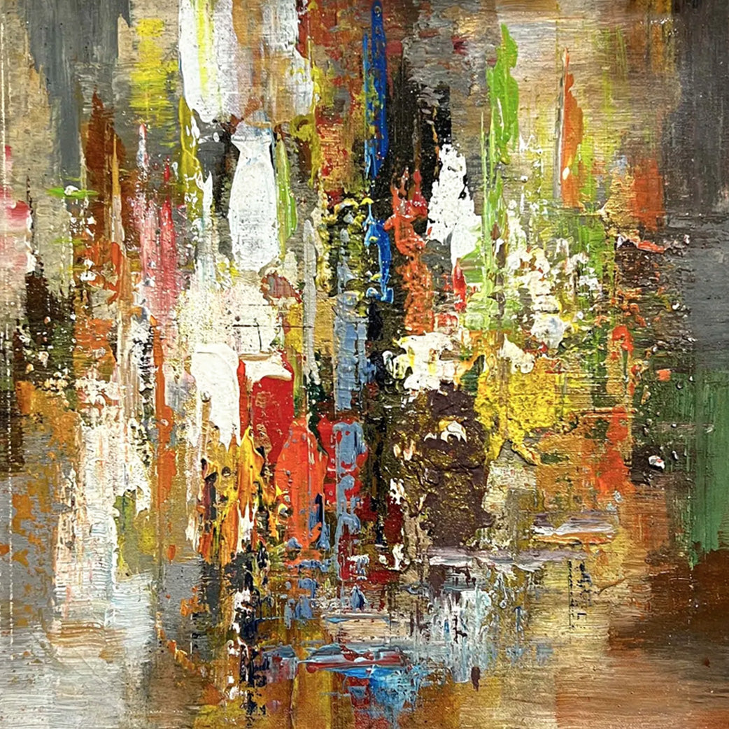 COLORFUL ABSTRACT PAINTING
