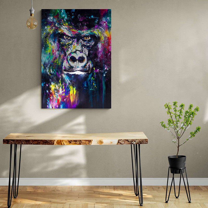 Colorful Abrsaact Painting GORILLA