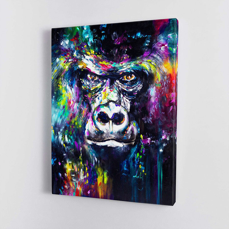 Colorful Abrsaact Painting GORILLA