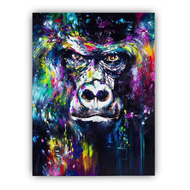 Colorful Abrsaact Painting GORILLA