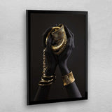 HANDS OF GOLD wall decor