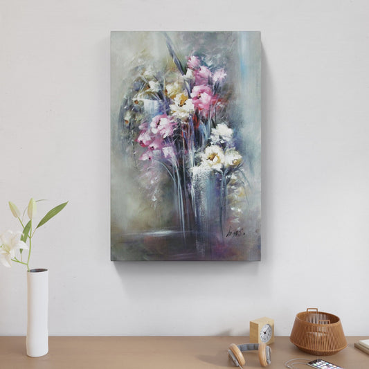 Floral Oil Painting, Wallframe