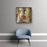 COLORFUL ABSTRACT PAINTING
